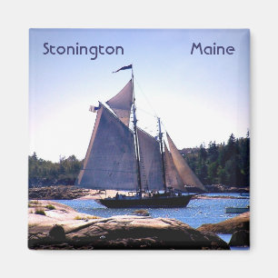 Aimant Sloop dans Stonington Harbour