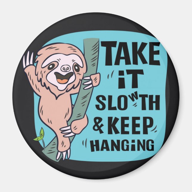 Aimant Sloth (Devant)