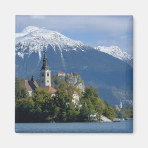 Aimant Slovénie, Bled, lac de Bled, île de Bled, Bled