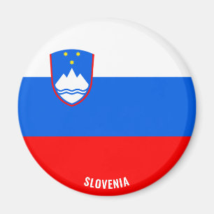 Aimant Slovénie Drapeau charmant patriotique