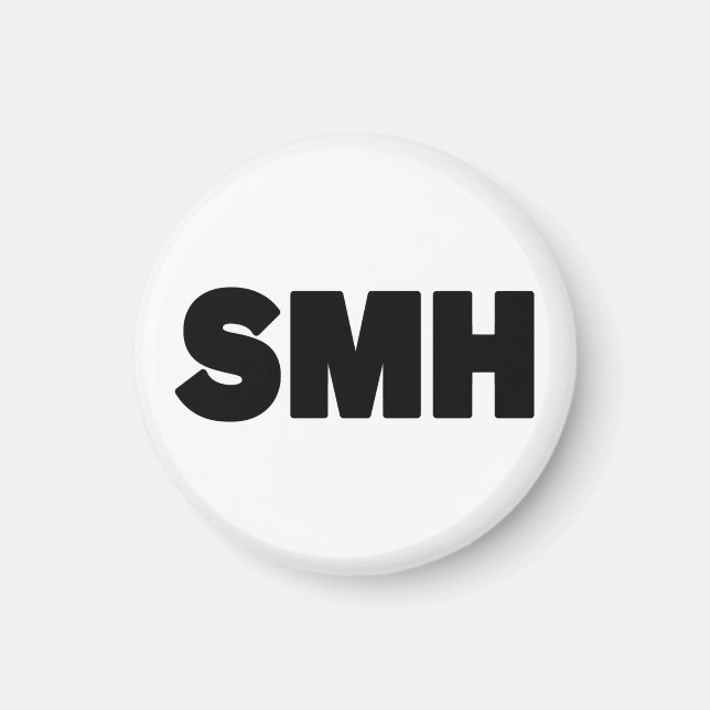 Aimant SMH | Écart de texte (Devant)