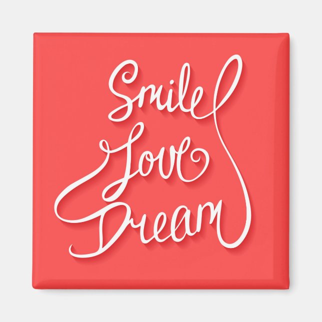 Aimant Smile Love Dream (Devant)