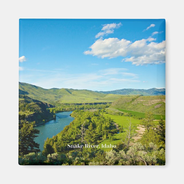 Aimant Snake River, Idaho Central, (Devant)