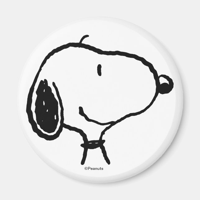 Aimant Snoopy Smile Giggle Laugh (Devant)