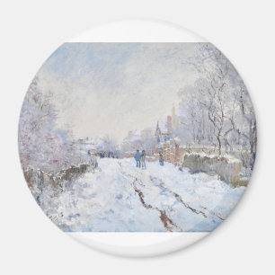 Aimant Snow at Argenteuil par Claude Monet