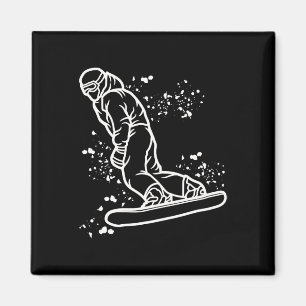Aimant Snowboard coloré Snowboard Snowboard 29