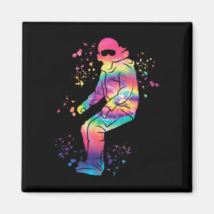 Aimant Snowboard coloré Snowboard Snowboard 35