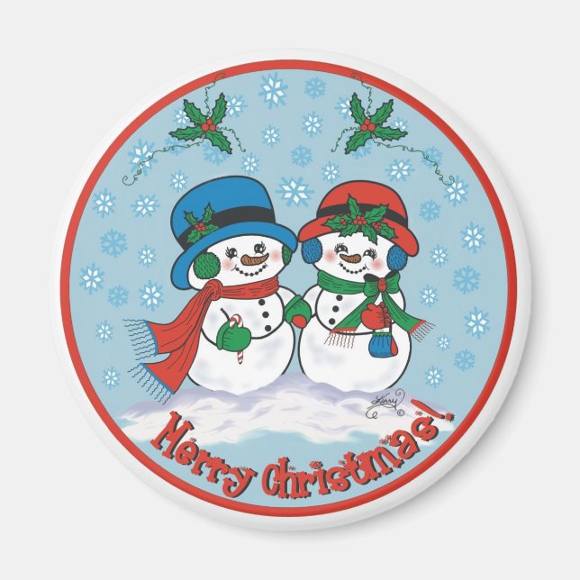 Aimant Snowman (Devant)