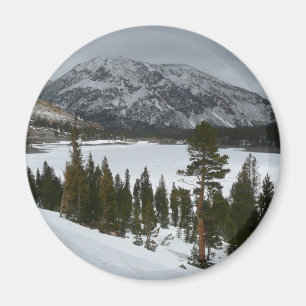 Aimant Snowy Ellery Lake California Paysage hivernal