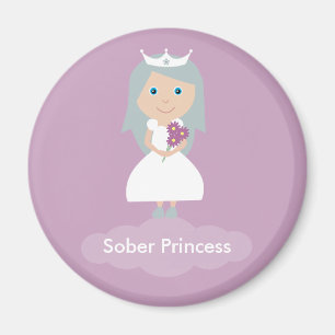 Aimant sobre lilas de princesse