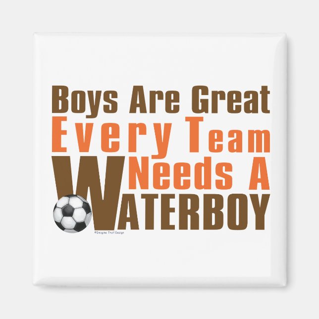 Aimant Soccer Waterboy (Devant)
