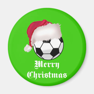 Aimant SoccerChick Joyeux Noël