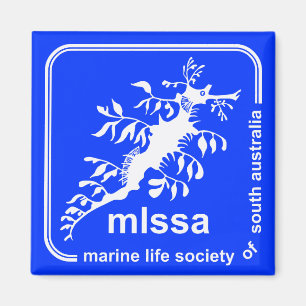 Aimant Société d'espèce marine d'aimant de logo