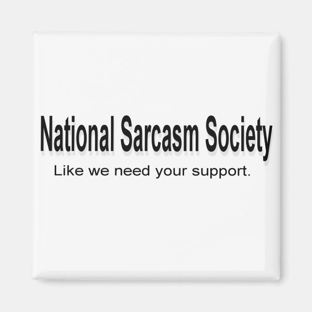 Aimant Société nationale de sarcasme (Devant)