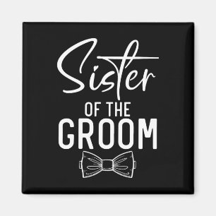Aimant Soeur De La Mariage Groom