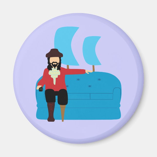 Aimant Sofa Pirate (Devant)