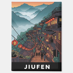 Aimant Soirée Jiufen Taïwan