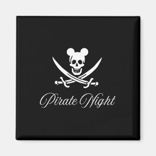 Aimant Soirée pirate ! Rapprochez les Tee - shirts de cro