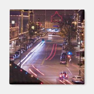 Aimant Soirée Plaza à Noël