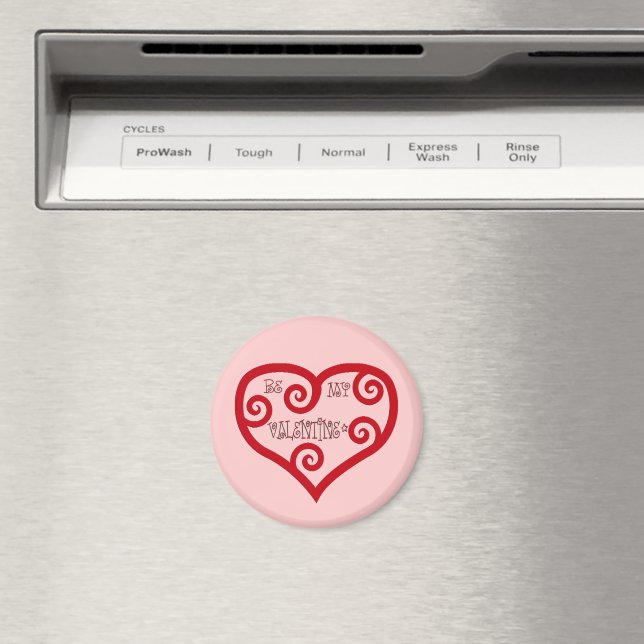 Aimant Sois mon coeur de Saint-Valentin (In Situ (Lave-vaisselle))