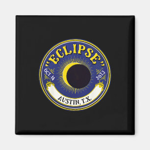 Aimant Solaire annuel Eclipse Austin Texas Family Travel 