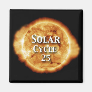 Aimant Solaire Cycle 25 Soleil actif