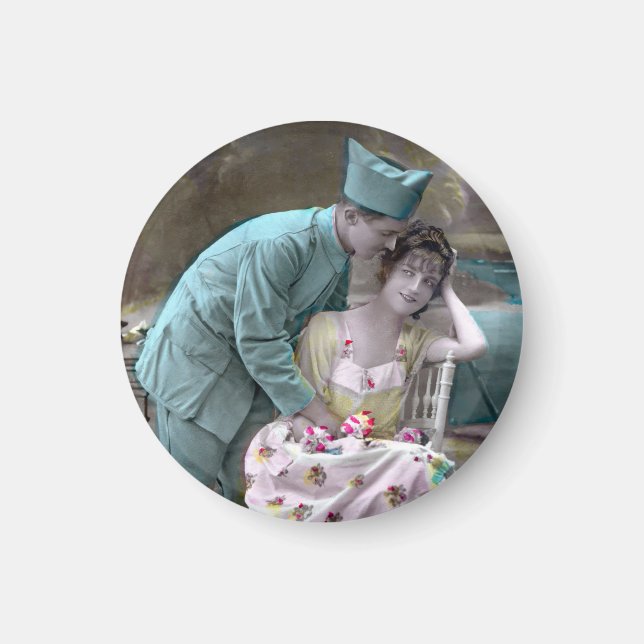 Aimant Soldat et amoureux (Devant)