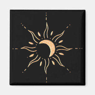 Aimant Soleil d'or