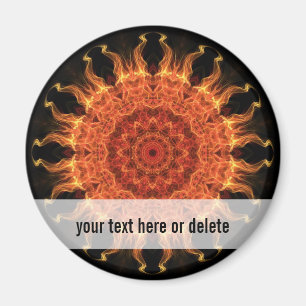 Aimant Soleil flamboyant