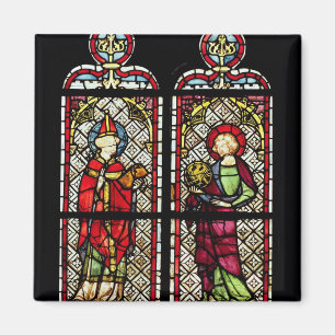 Aimant Solides solubles. Sylvester et John l'évangélist