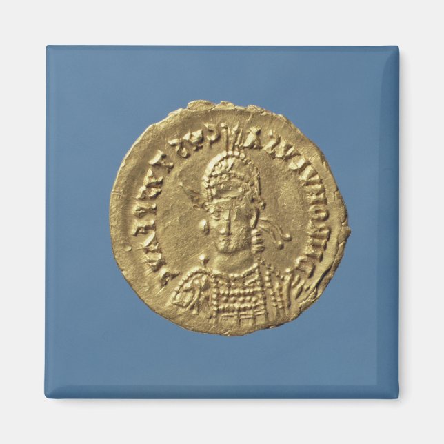 Aimant Solidus de Romulus Augustulus (Devant)