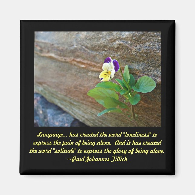 Aimant Solitude (Devant)