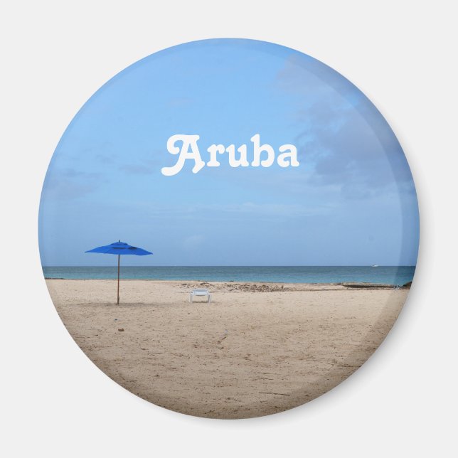 Aimant Solitude d'Aruba (Devant)