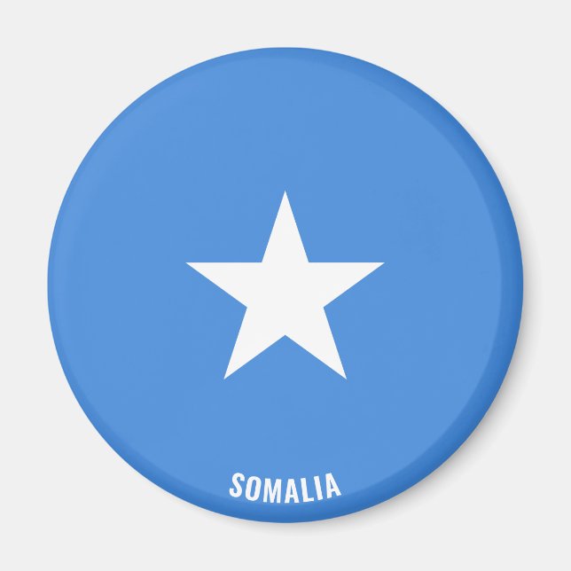Aimant Somalie Drapeau charmant patriotique (Devant)