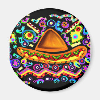 Aimant Sombrero mexicain