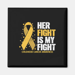 Aimant Son combat est mon combat pour le cancer infantile