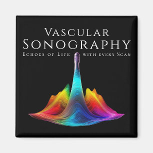 Aimant Sonographie vasculaire - Ondes Ultrasoniques color