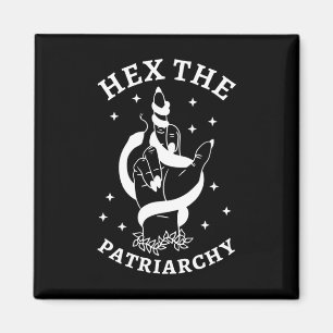 Aimant Sorcière Combattre Le Patriarcat Hex Le Patriarcat