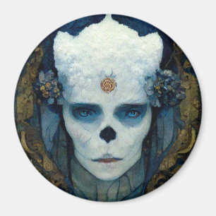 Aimant Sorcière de glace Imaginaire Sci-Fi Art