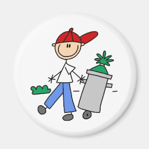 Aimant Sortir L'Aimant À Déchets