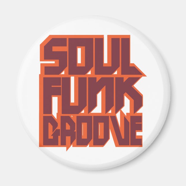 Aimant Soul Funk Groove (Devant)