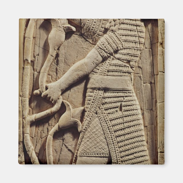 Aimant Soulagement représentant un guerrier (Devant)