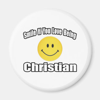 Aimant Souriez Si Vous Aimez Être Chrétien