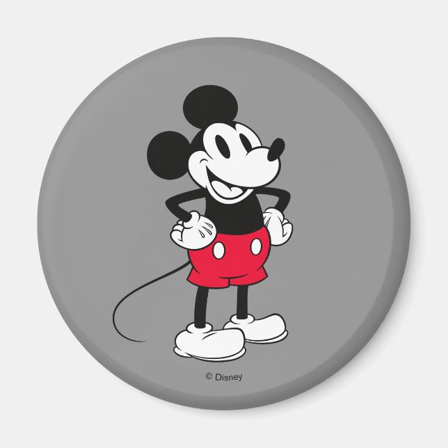 Aimant Souris classique Mickey | Une Véritable Origine (Devant)