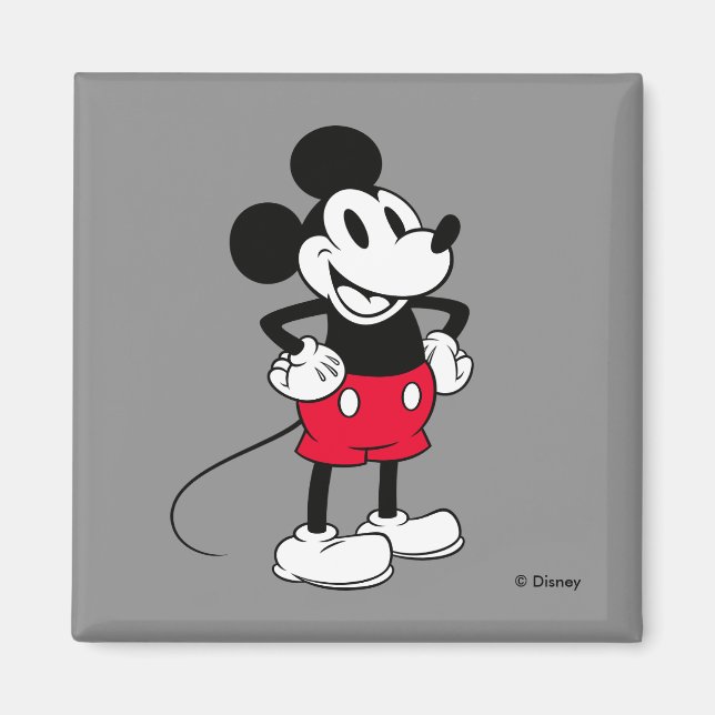 Aimant Souris classique Mickey | Une Véritable Origine (Devant)