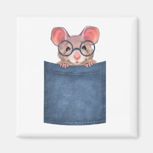 Aimant Souris dans la poche