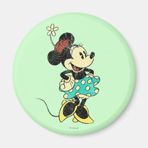 Aimant Souris Minnie Classique Vintage