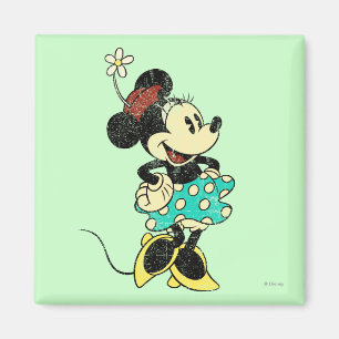 Aimant Souris Minnie Classique Vintage