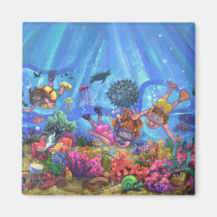 Aimant Sous la mer