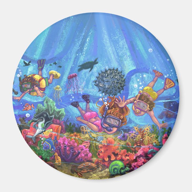 Aimant Sous la mer (Devant)